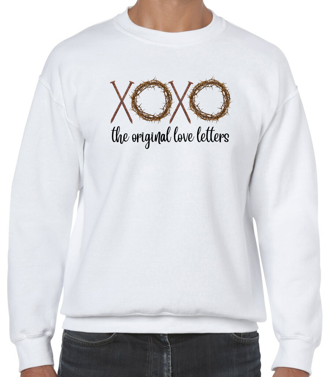 Original Love Letter Adult Crewneck Sweatshirt