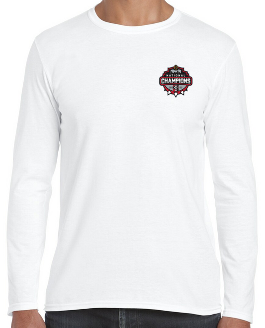 GA Champs Braves/UGA Long Sleeve T-Shirt – Graceful Peach Boutique